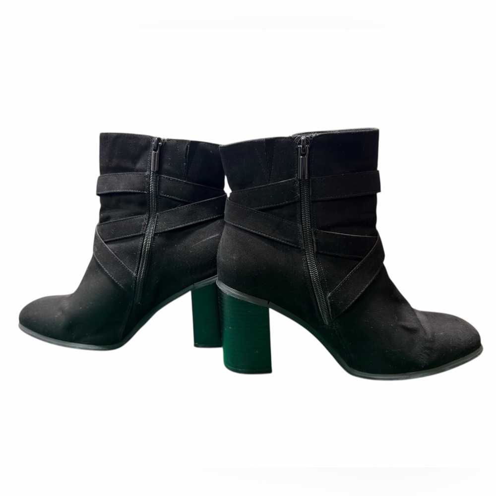 Torrid Black Buckle Ankle Booties – Size 9W - WIDE WIDTH - Picture 2 of 7